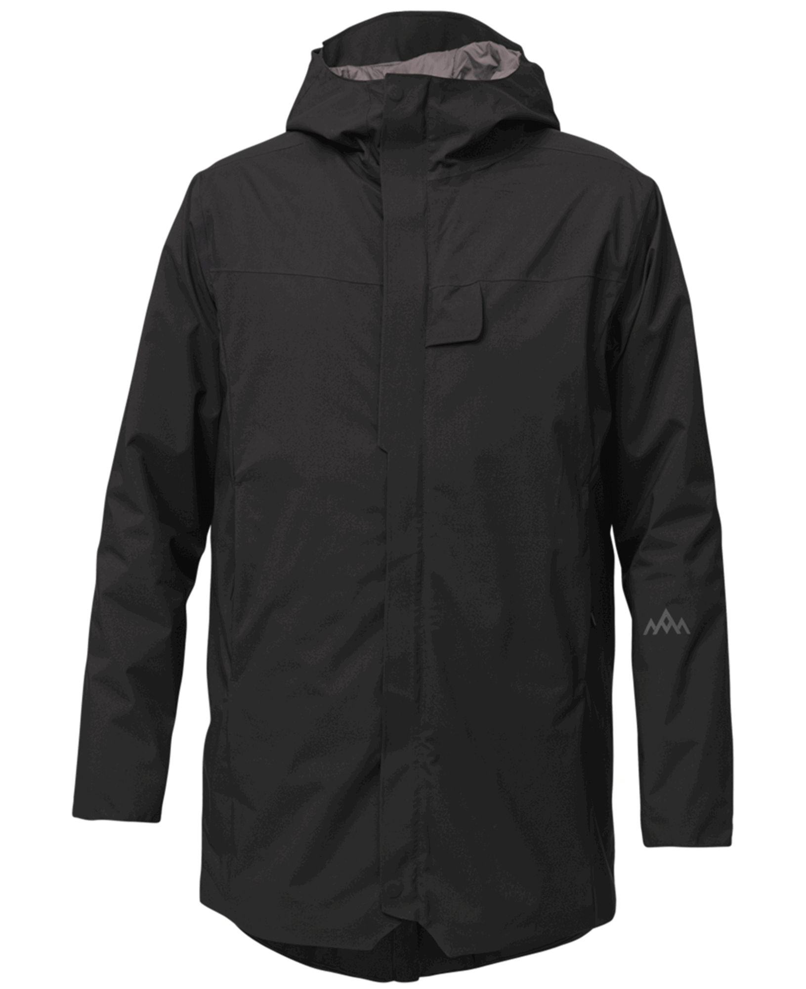 Heated Oslo Coat Mens Black