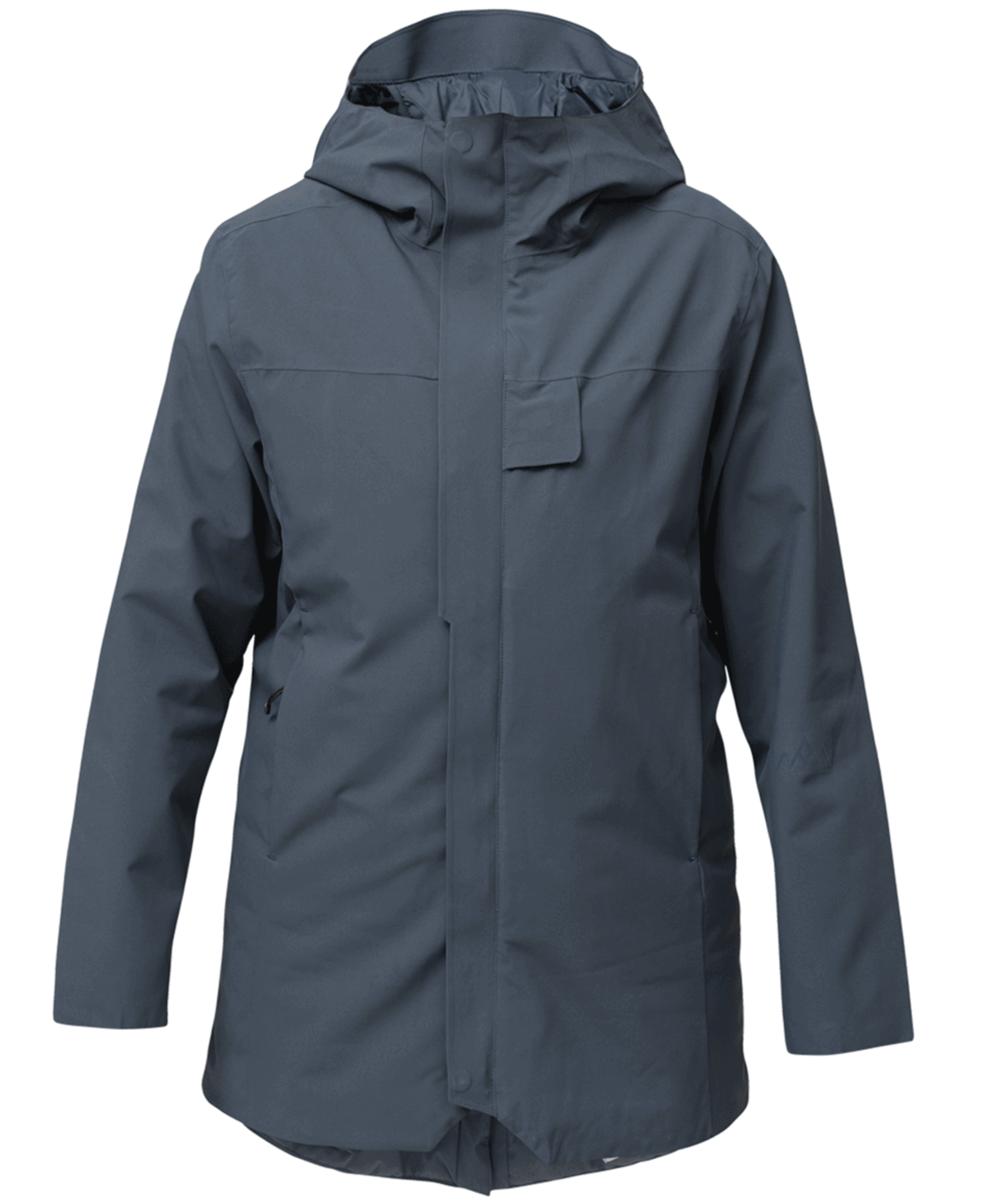 Heated Oslo Coat Womens Navy