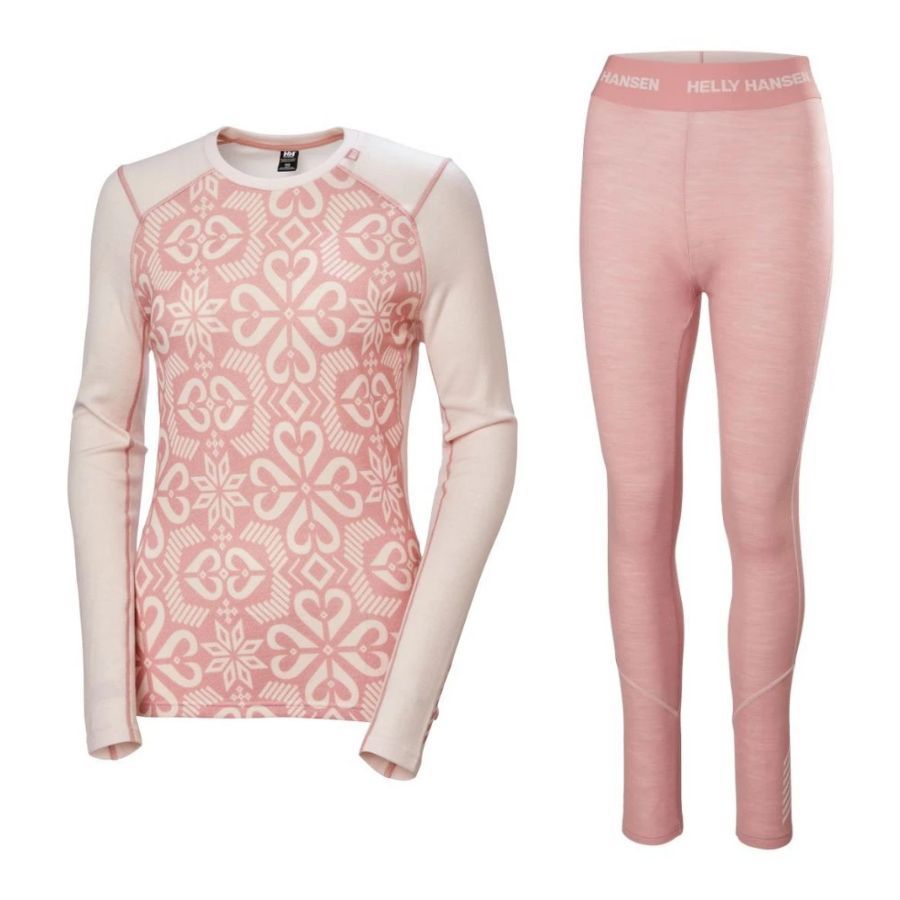 Helly Hansen Lifa Merino Midweight Graphic Crew Sett