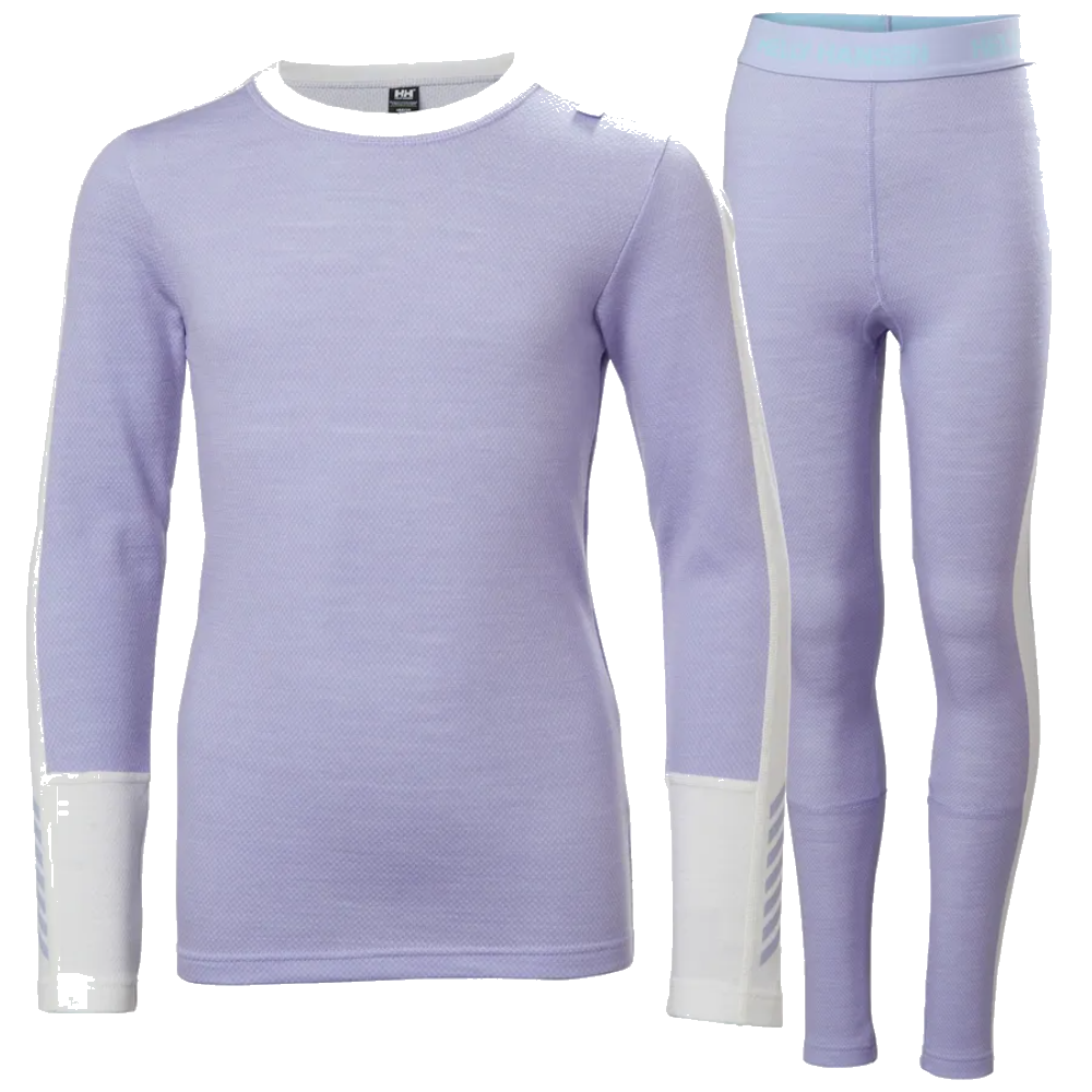 Lifa Merino Midweight Set Bright Lavender