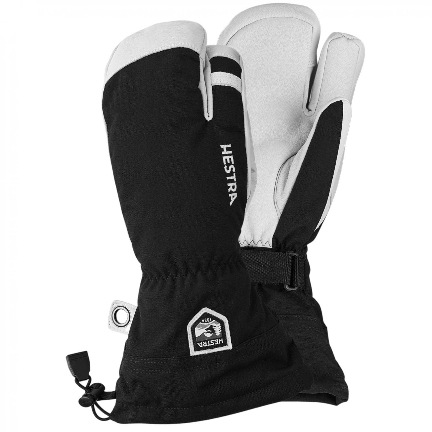 Hestra Army Leather Heli 3-finger Skihansker