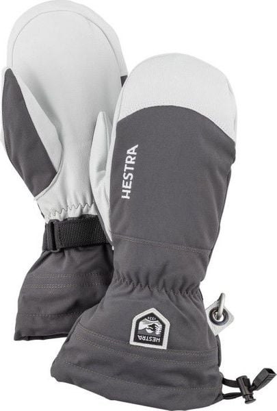 Army Leather Heli Ski - Mitt Grå