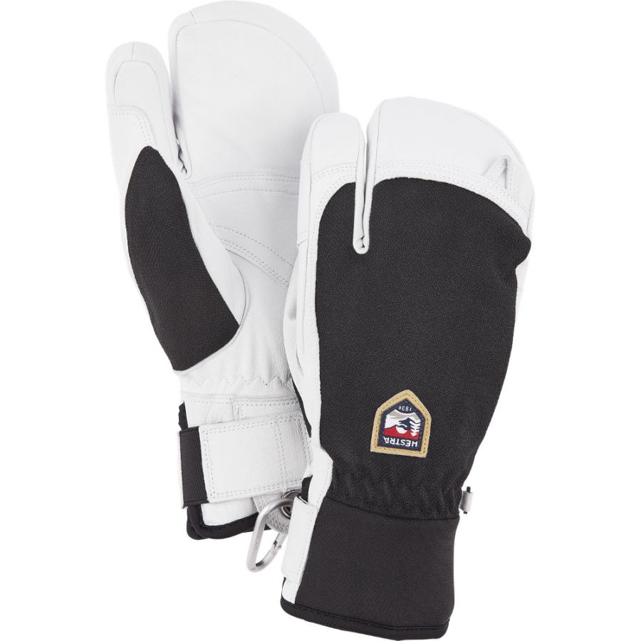 Hestra Army Leather Patrol 3-finger Skihansker