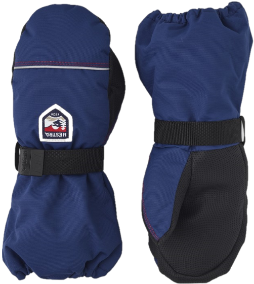 Baby's Wool Terry Mitt Mellanblå