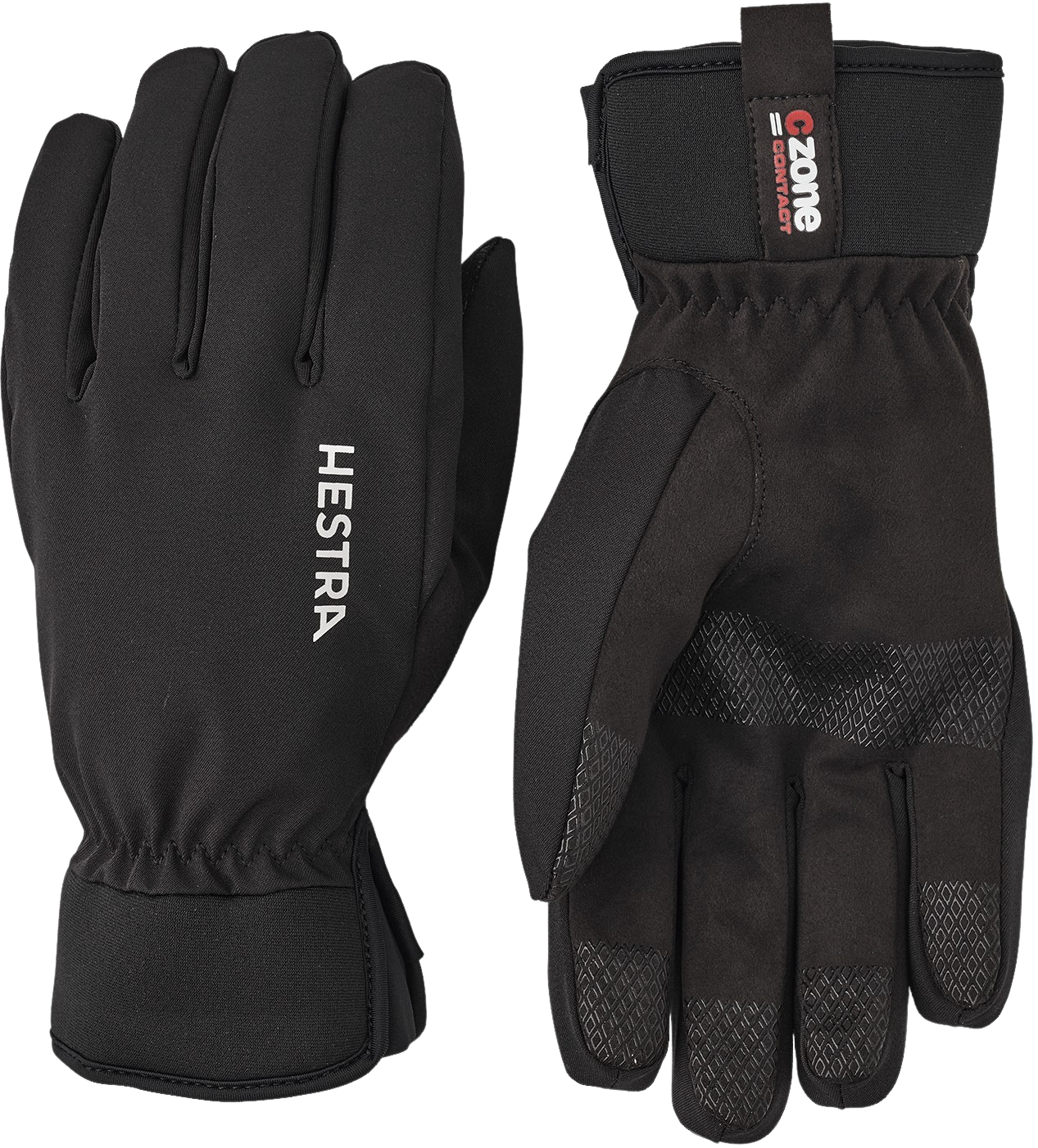 CZone Contact Glove - 5 Finger Black