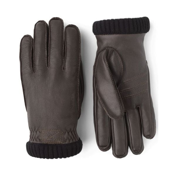 Deerskin Primaloft Rib Dark brown