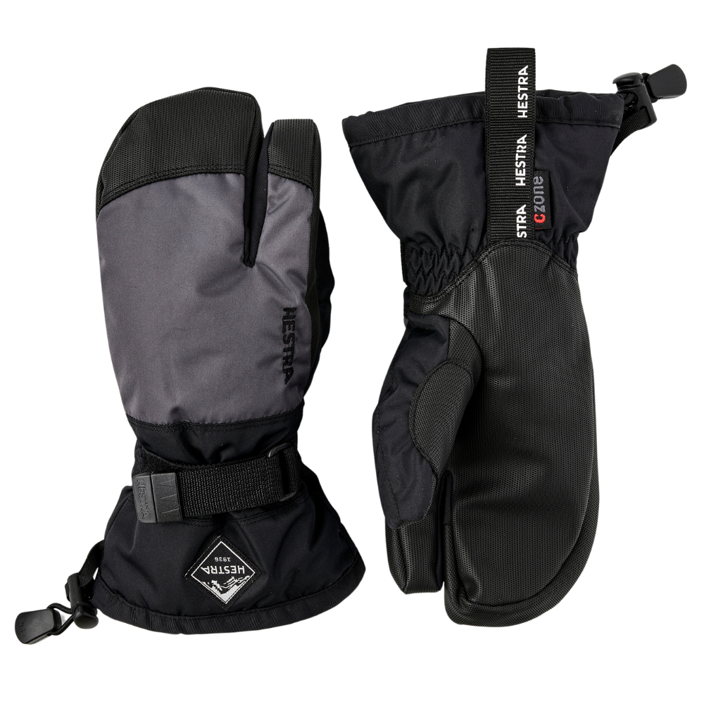 Gauntlet Czone Jr. 3 Finger Graphite/Black