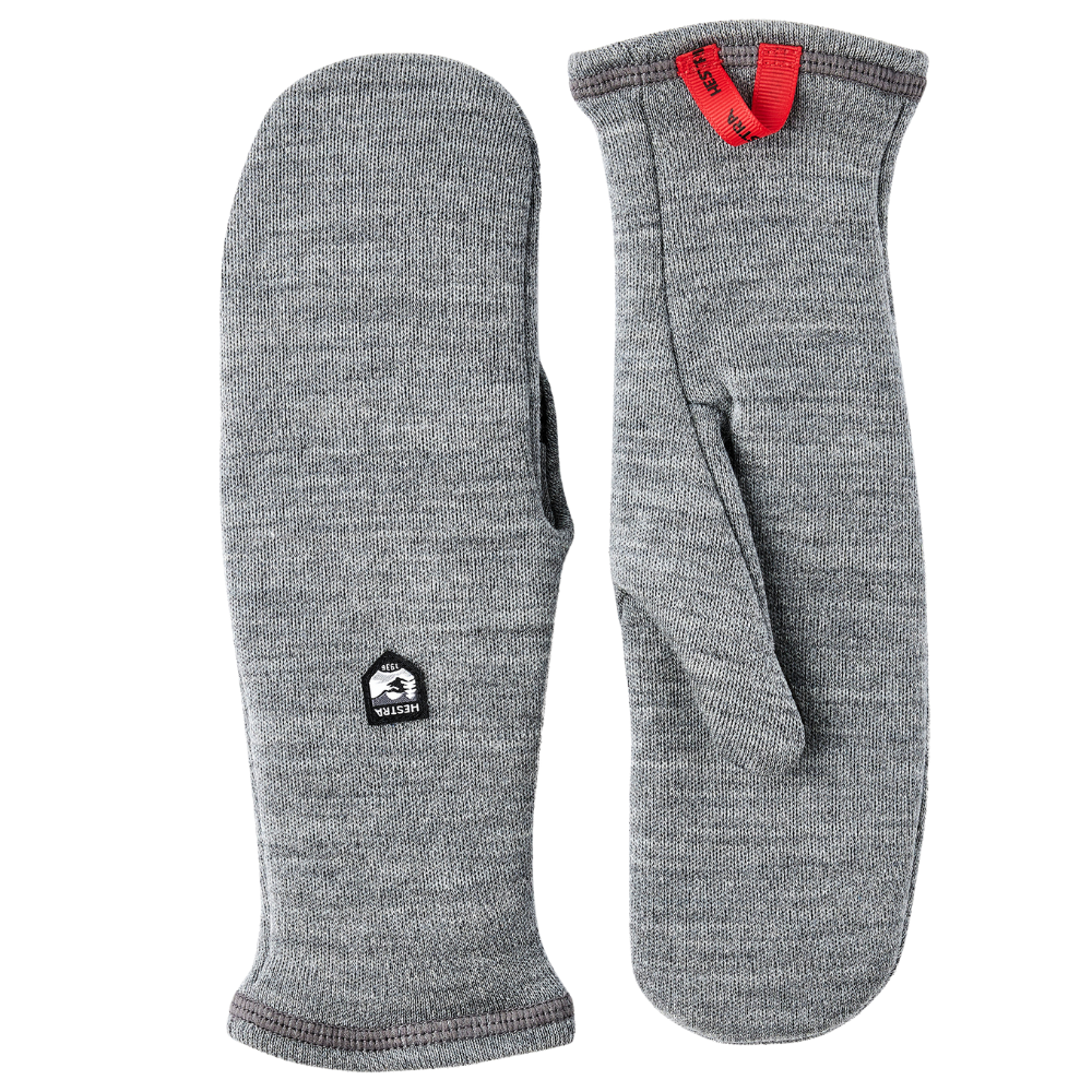 Gravita Merino Liner Mitt Unisex Grey