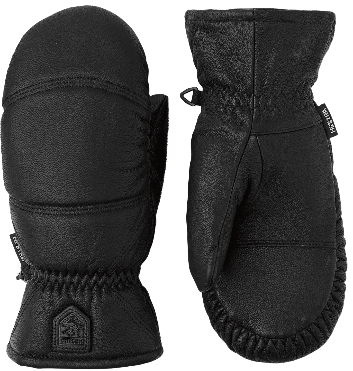 Leather Box Mitt Svart