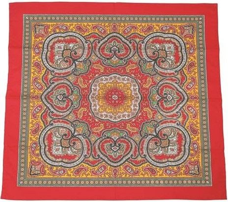 Snusnäsduk Paisley Red