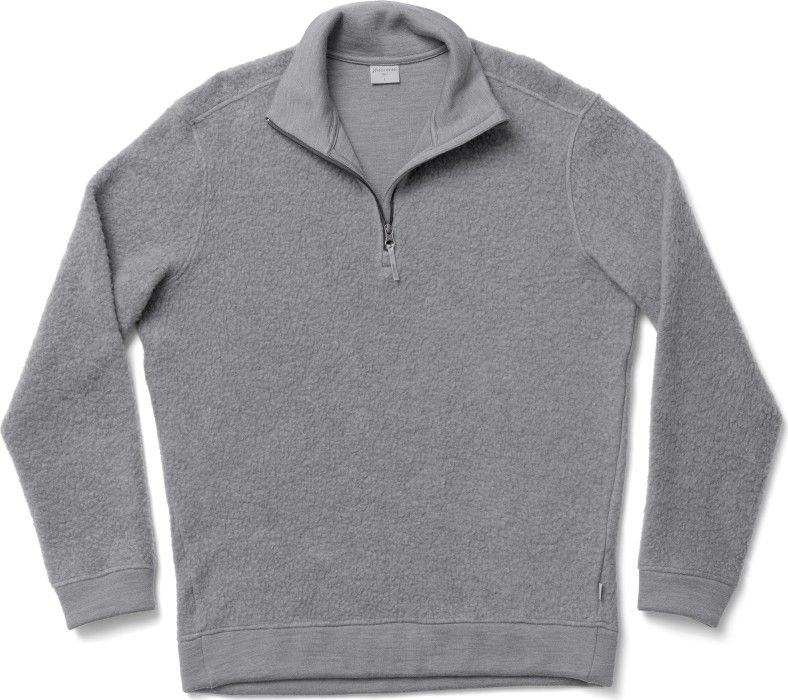 M's Alto Half Zip Soft Grey