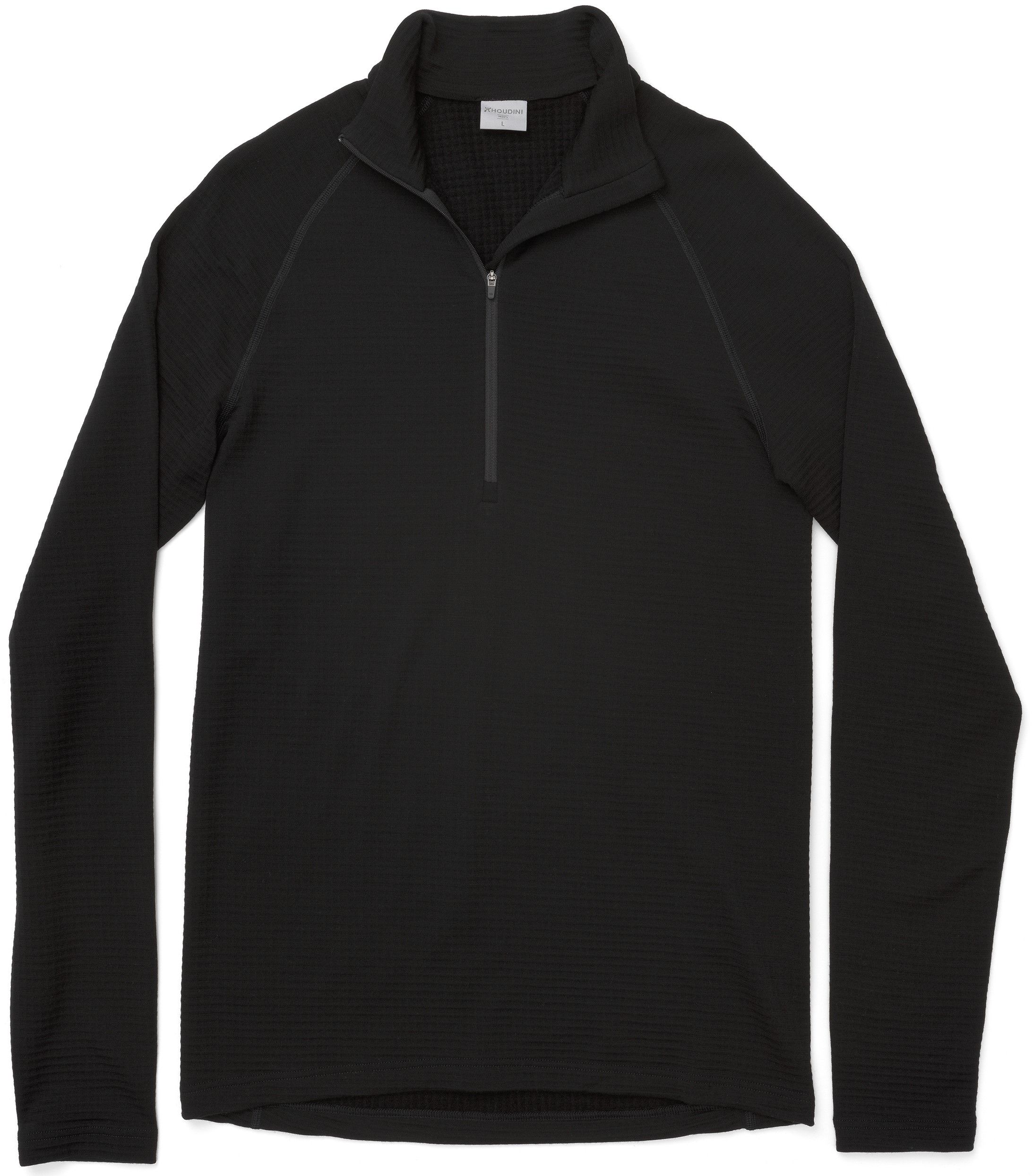 M's Desoli Thermal Half Zip True Black