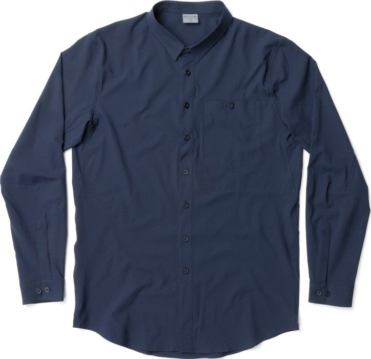 M's Longsleeve Shirt Blue Illusion
