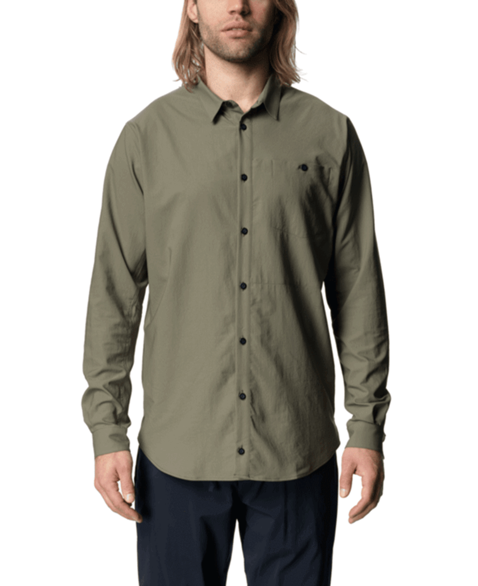M's Longsleeve Shirt Sage Green