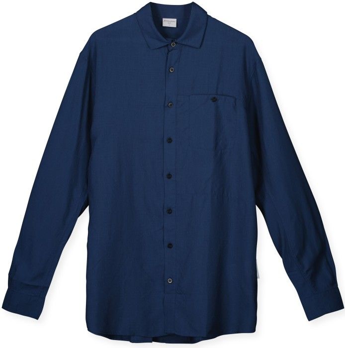 M's Tree Longsleeve Shirt Blue Light
