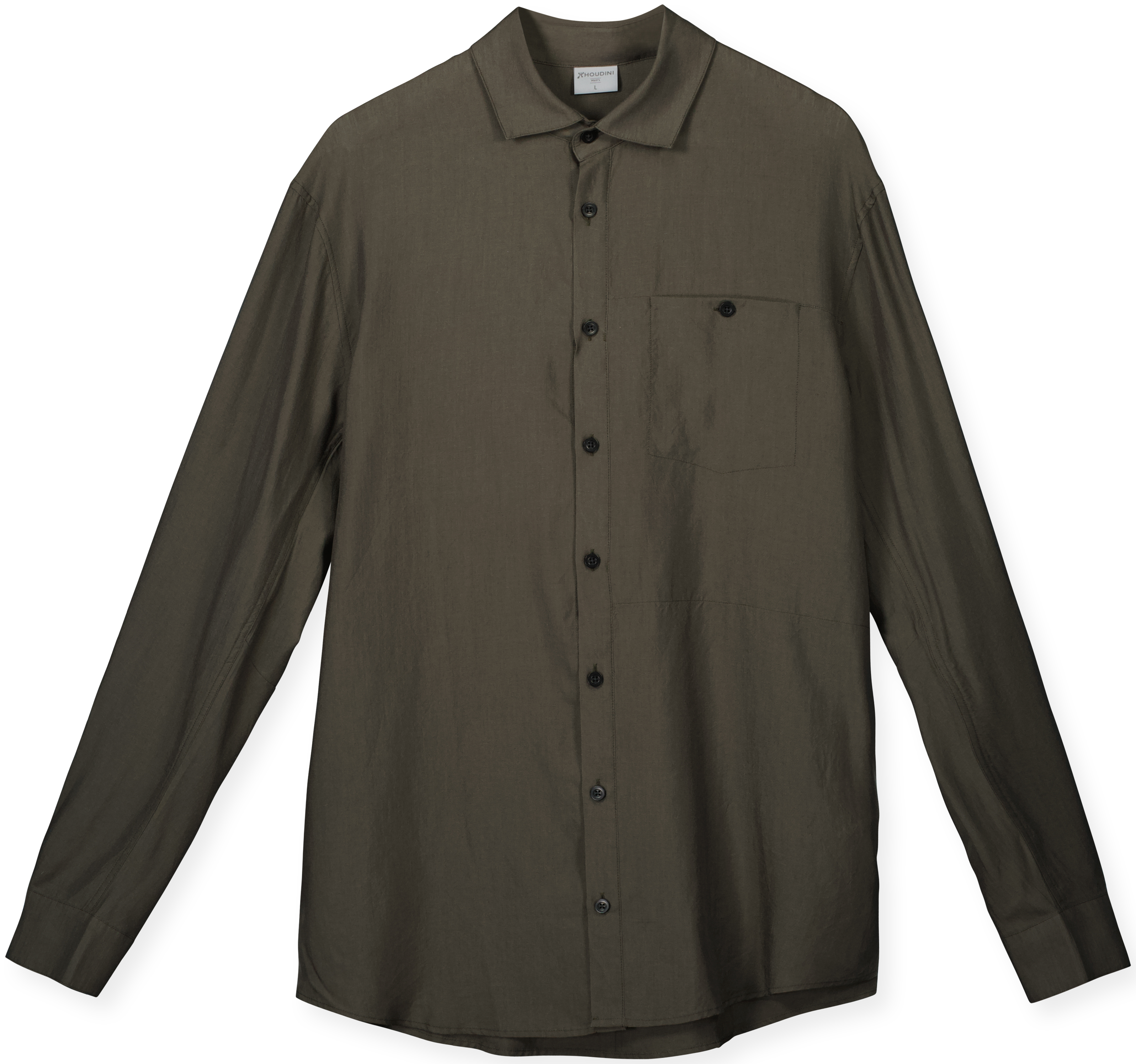 M's Tree Longsleeve Shirt Dawn Green