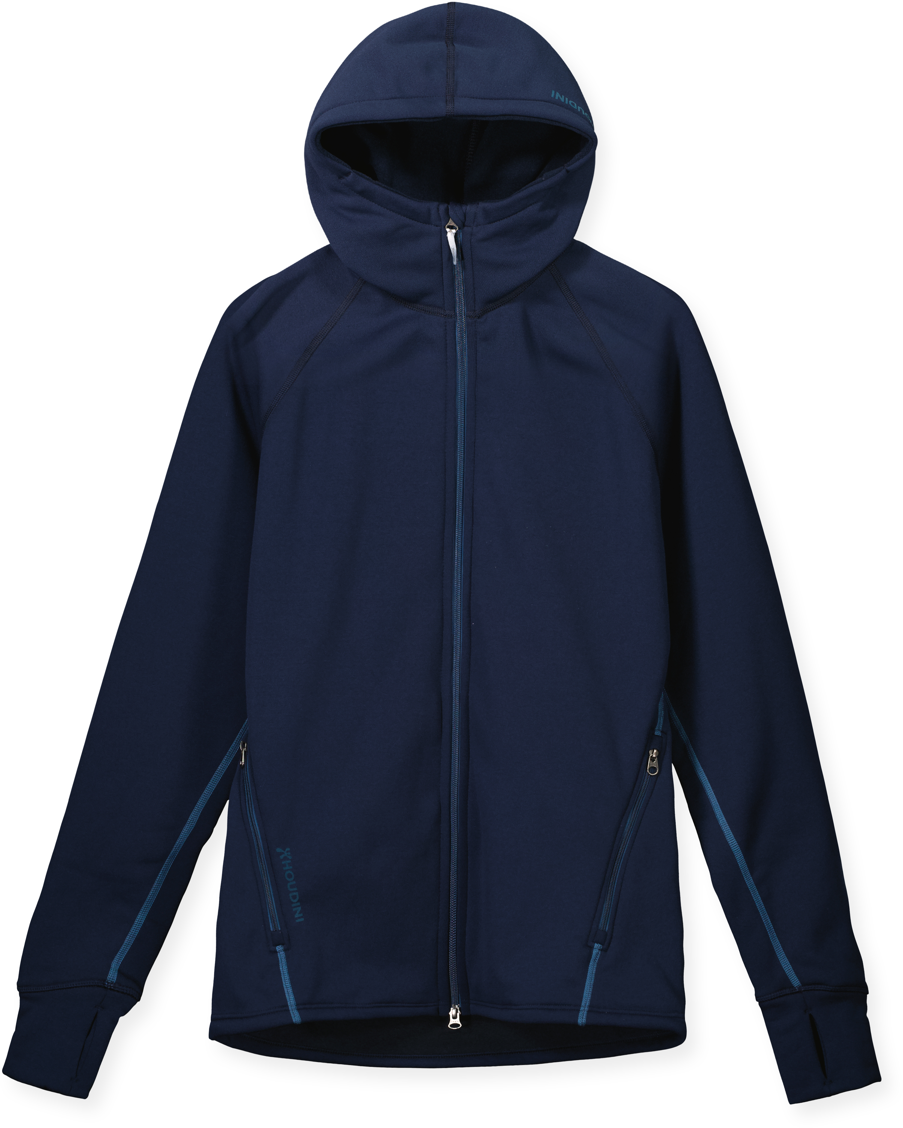 Ms Power Houdi Blue Illusion