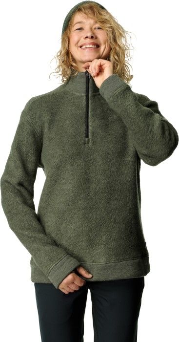 W's Alto Half Zip Merino Mix Willow Green