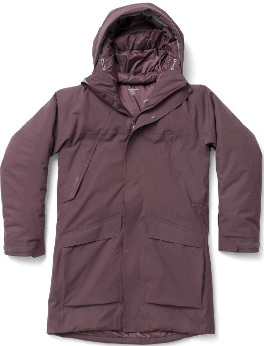 W's Fall Parka Red Illusion