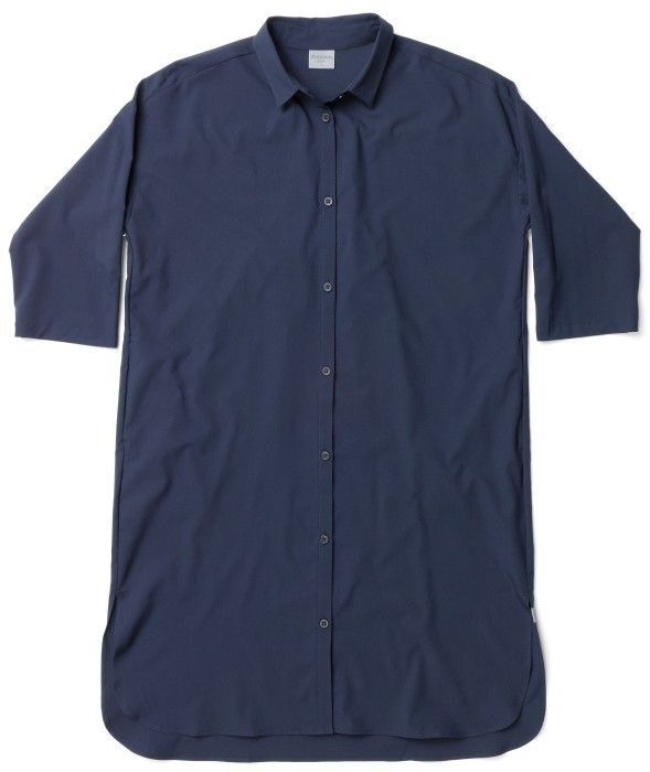 W's Route Shirt Dress Blue Illusion
