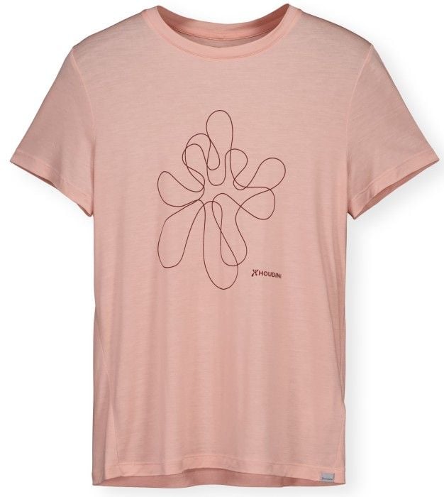 W's Tree Message Tee Dulcet Pink / Circle