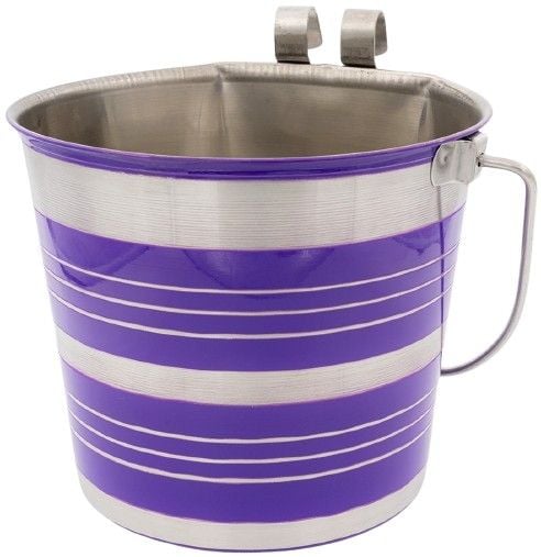 Stainless Steel Pail With Hooks 4 L