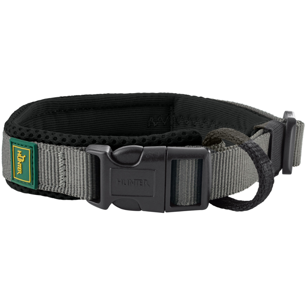 Collar Maldon 35-45/M Black/Grey