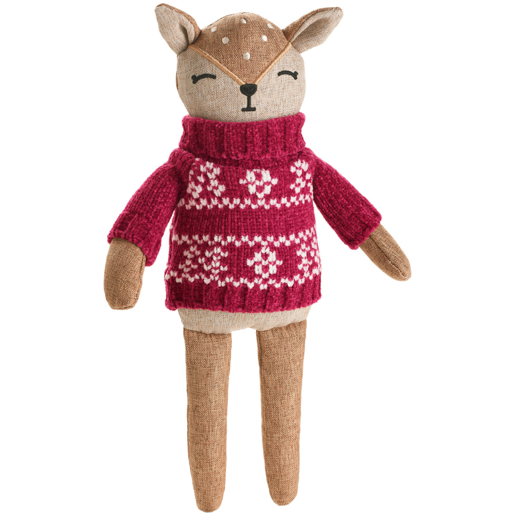 Dog Toy Birka Deer Brown/Red