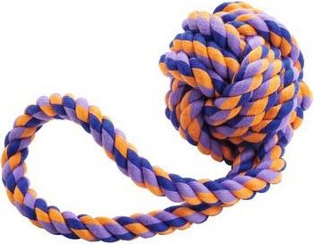 Jena Hundeleke Ball i tau 24cm