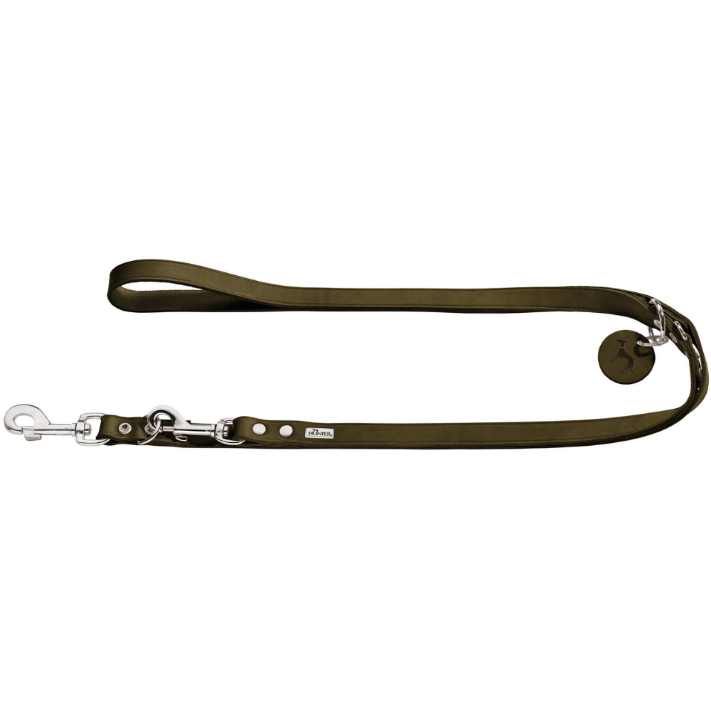 T-Leash 16/200 Leather Olive Green