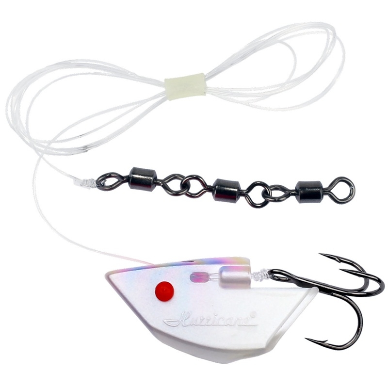 Hurricane Baithead L Rigged Clear Lollipop