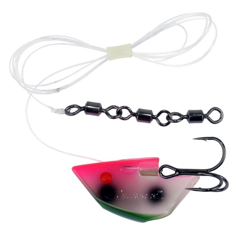 Hurricane Baithead L Rigged Glow Watermelon