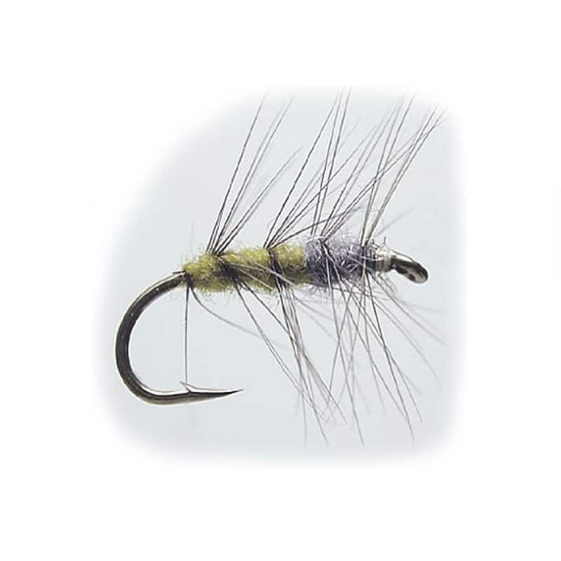 Hurricane Dry Fly B1451 - Superpuppan Dark Olive Size 14