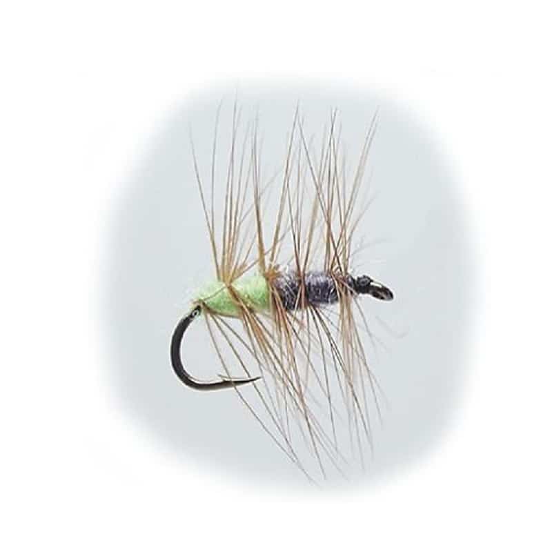 Hurricane Dry Fly B1452 - Superpuppan Green & Grey Size 14