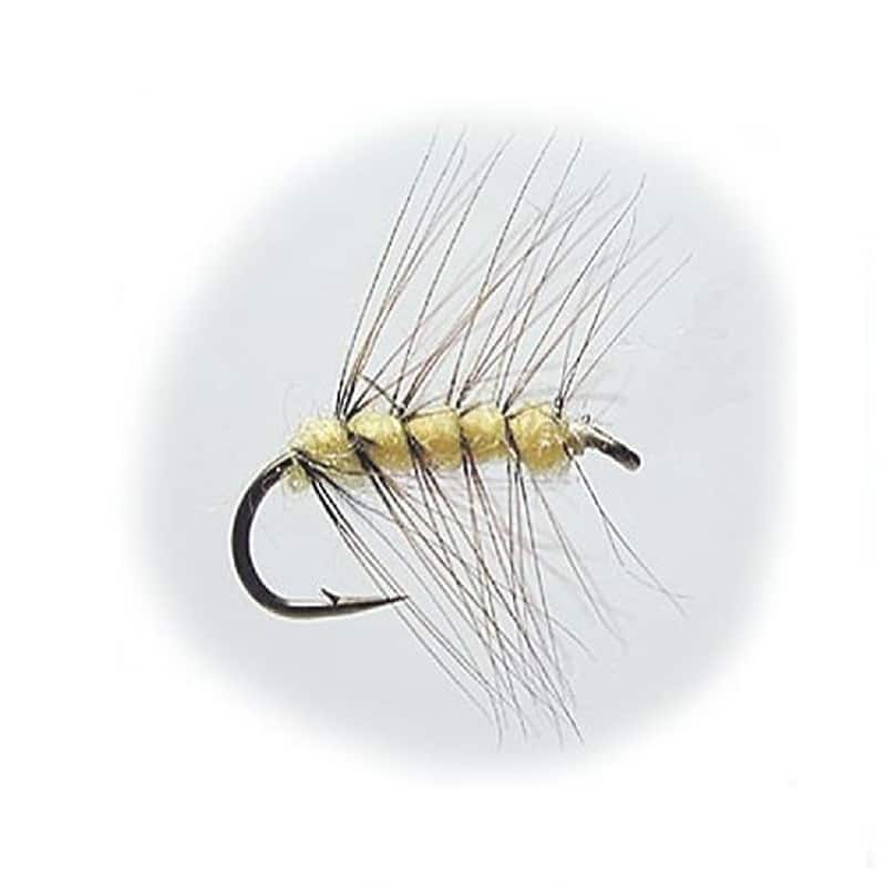 Hurricane Dry Fly B1453 - Superpuppan Yellow Size 14