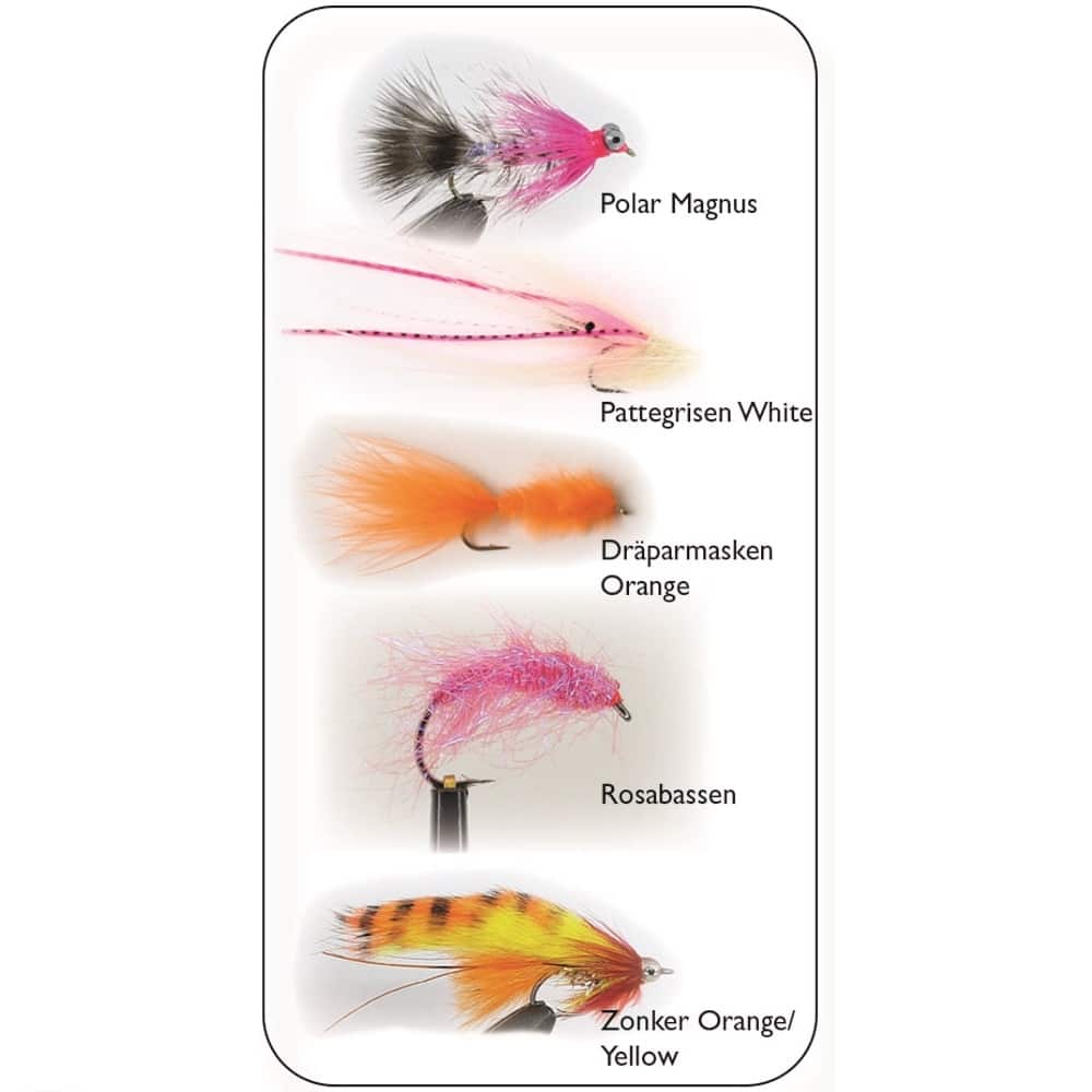 Hurricane Flies Sea Trout Winter & Spring 5-Pack