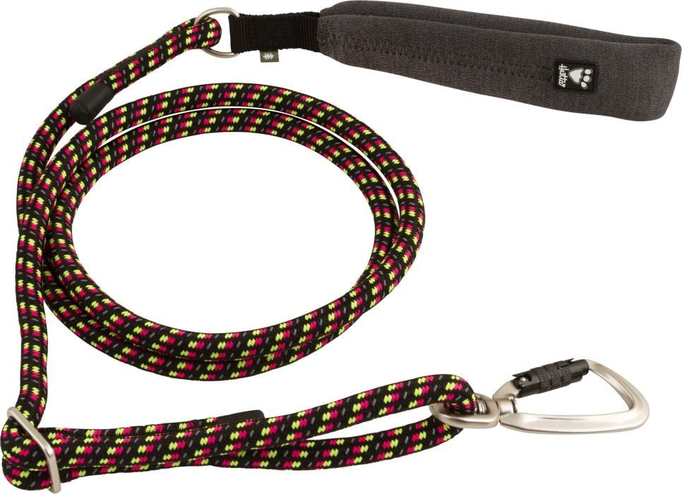 Adjustable Leash ECO 120-180cm/11 mm Neon Licorice