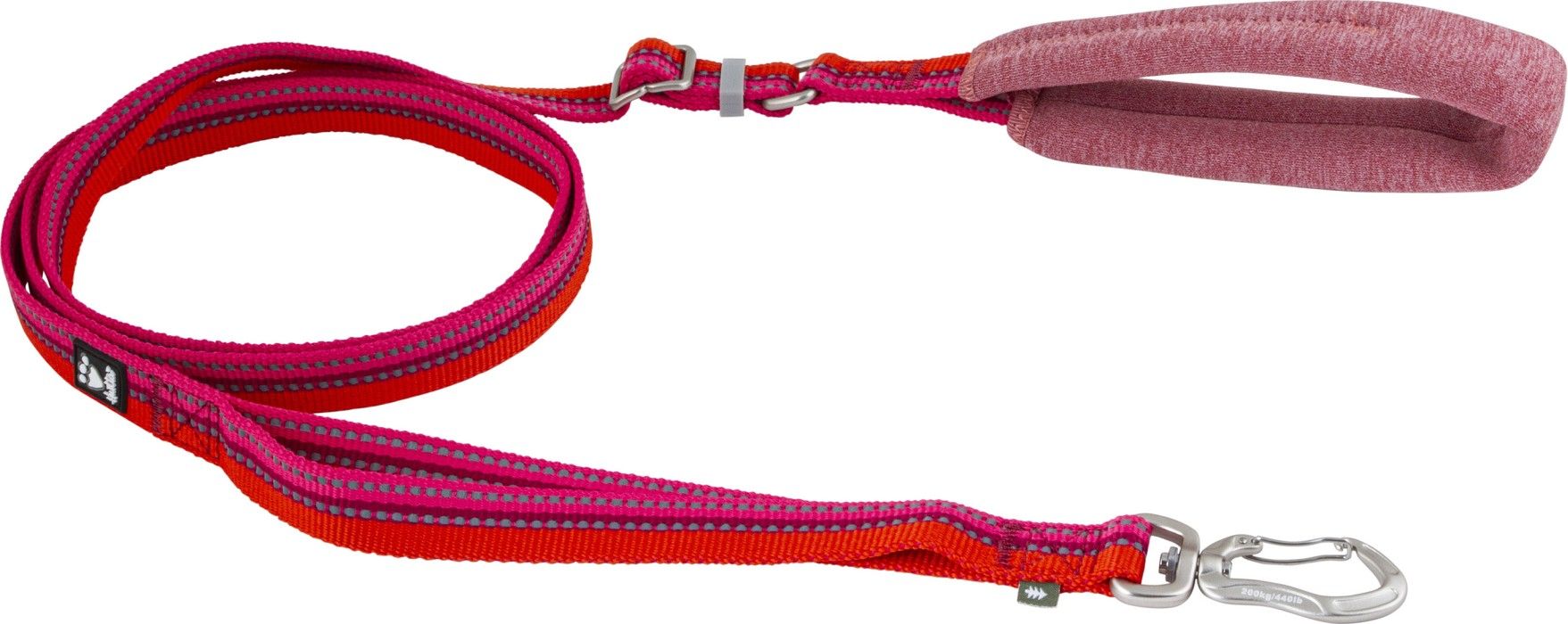Adjustable Leash ECO 120-180cm/20mm Rosehip