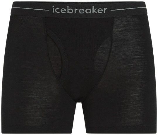 M's 175 Everyday Boxers w Fly Black