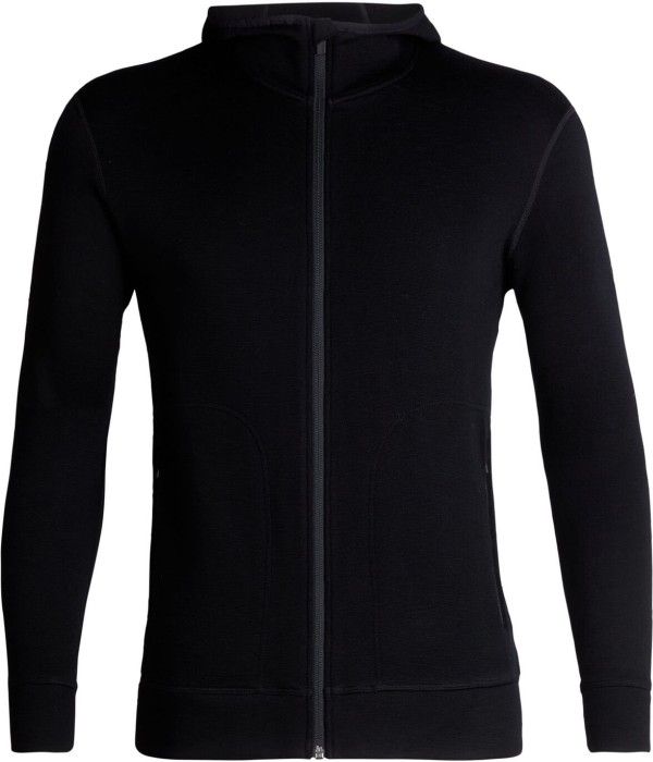 M's Elemental LS Zip Hood Black