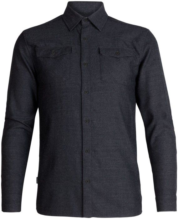 M's Lodge Flannel Shirt Black Heather