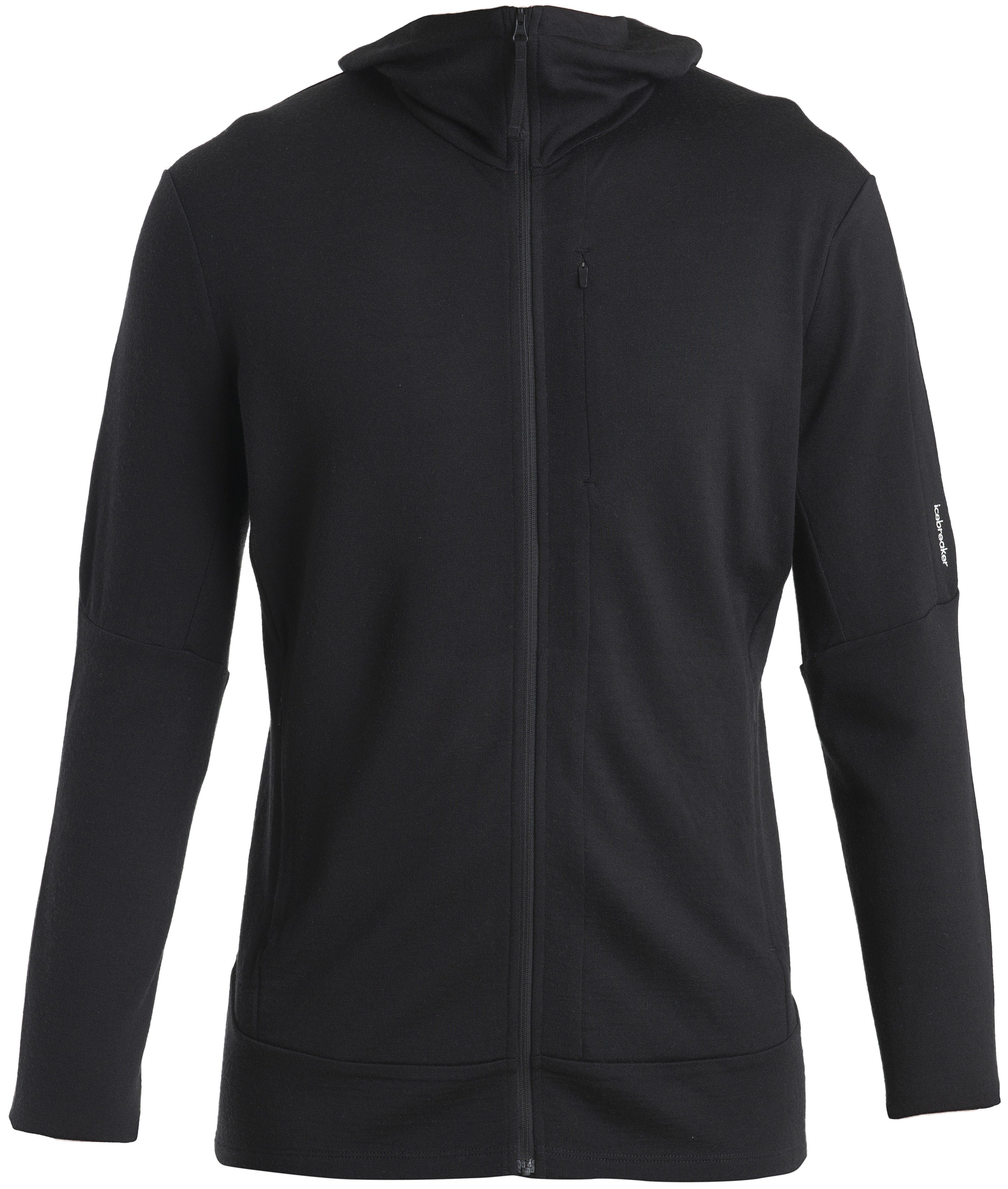 M's Merino 260 Quantum IV LS Zip Hoodie Black