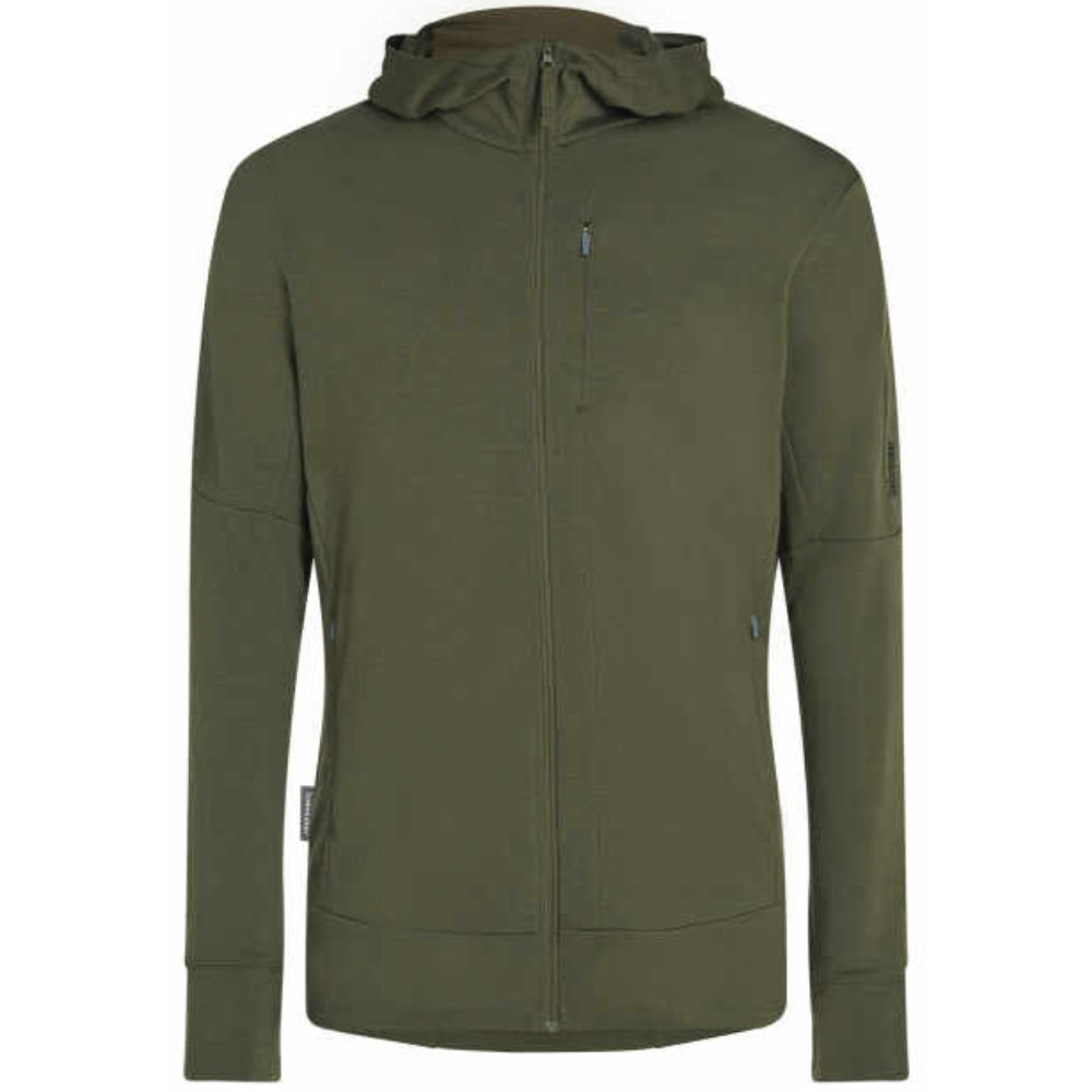 M's Merino 260 Quantum LS Zip Hoodie Loden