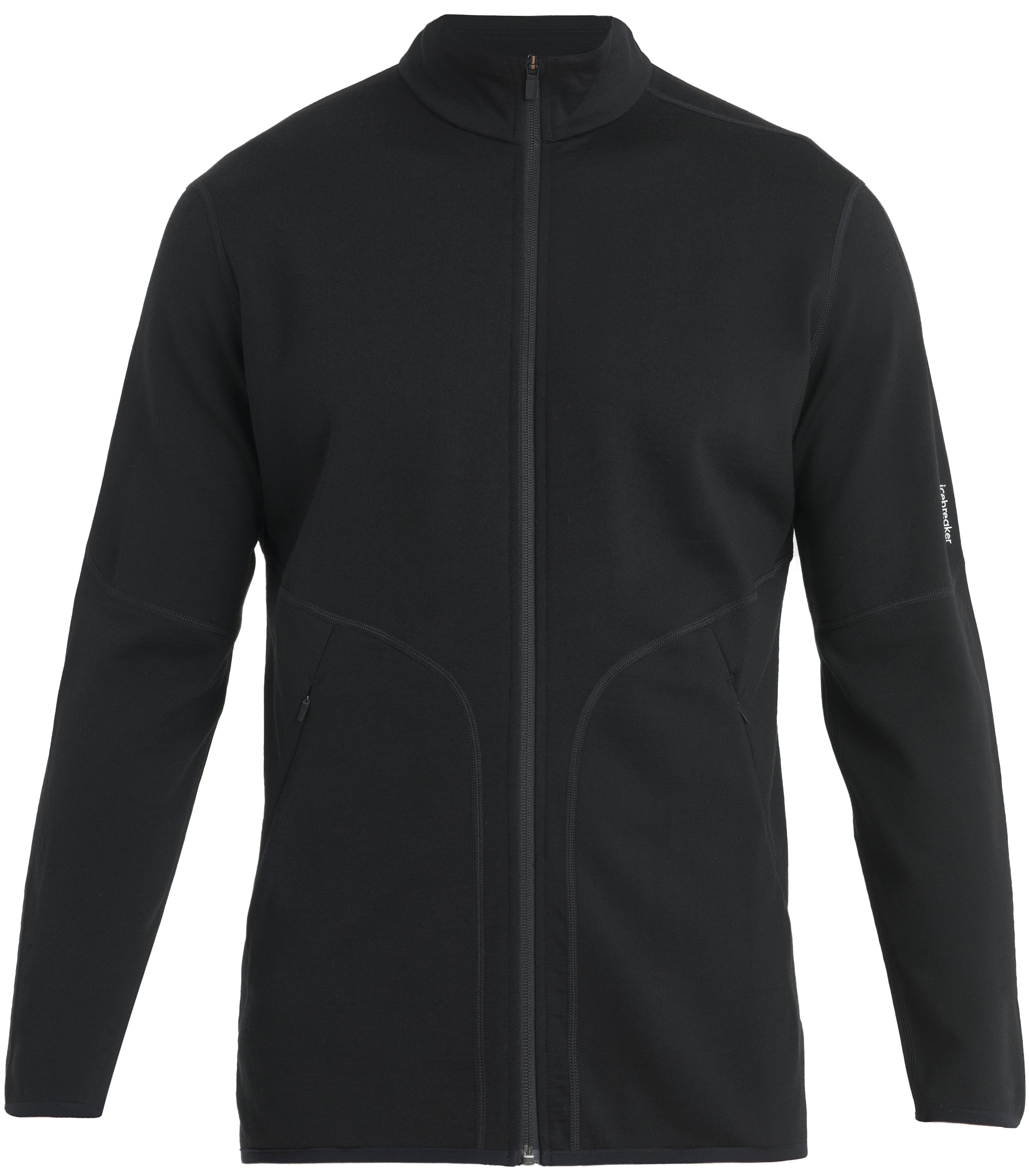 M's Merino 560 Realfleece Elemental II LS Zip Black