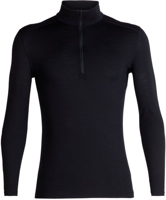 M's Oasis LS Half Zip 200 Black