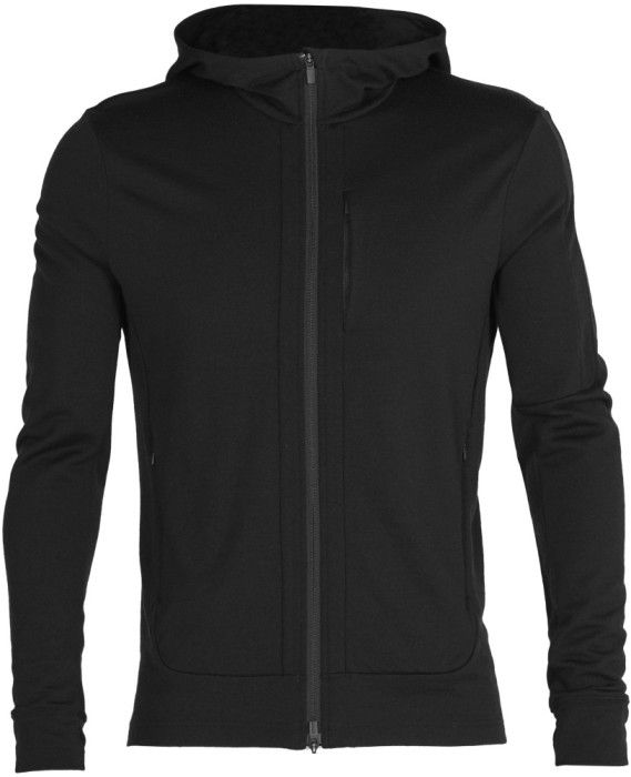 M's Quantum III LS Zip Hood Black