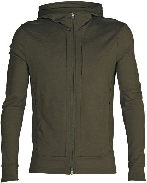 M's Quantum III LS Zip Hood Loden