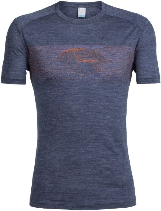 M's Sphere SS Crewe Hthr/Midnight Navy Linescape Island
