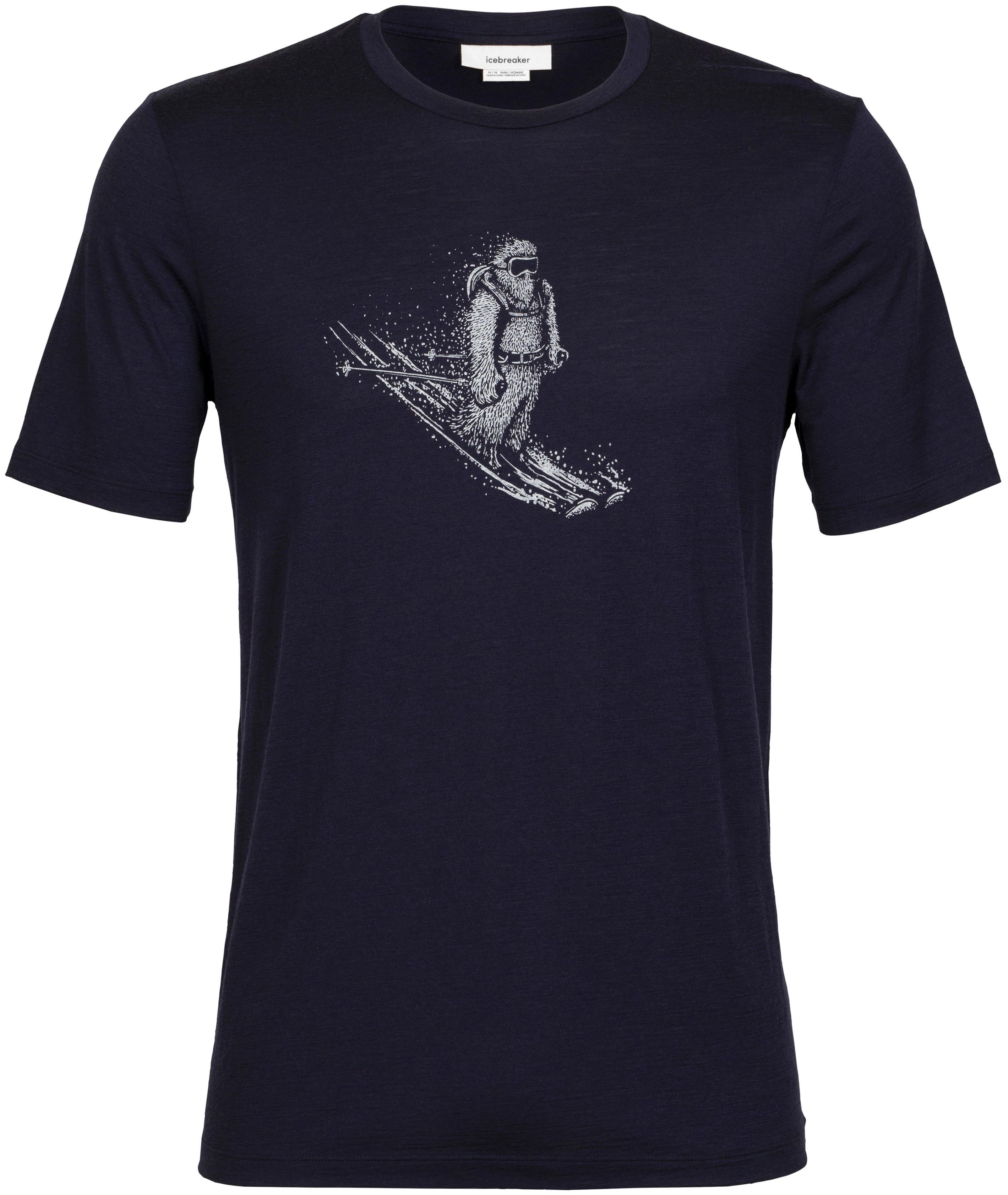 M's Tech Lite II SS Tee Midnight Navy/Skiing Yeti