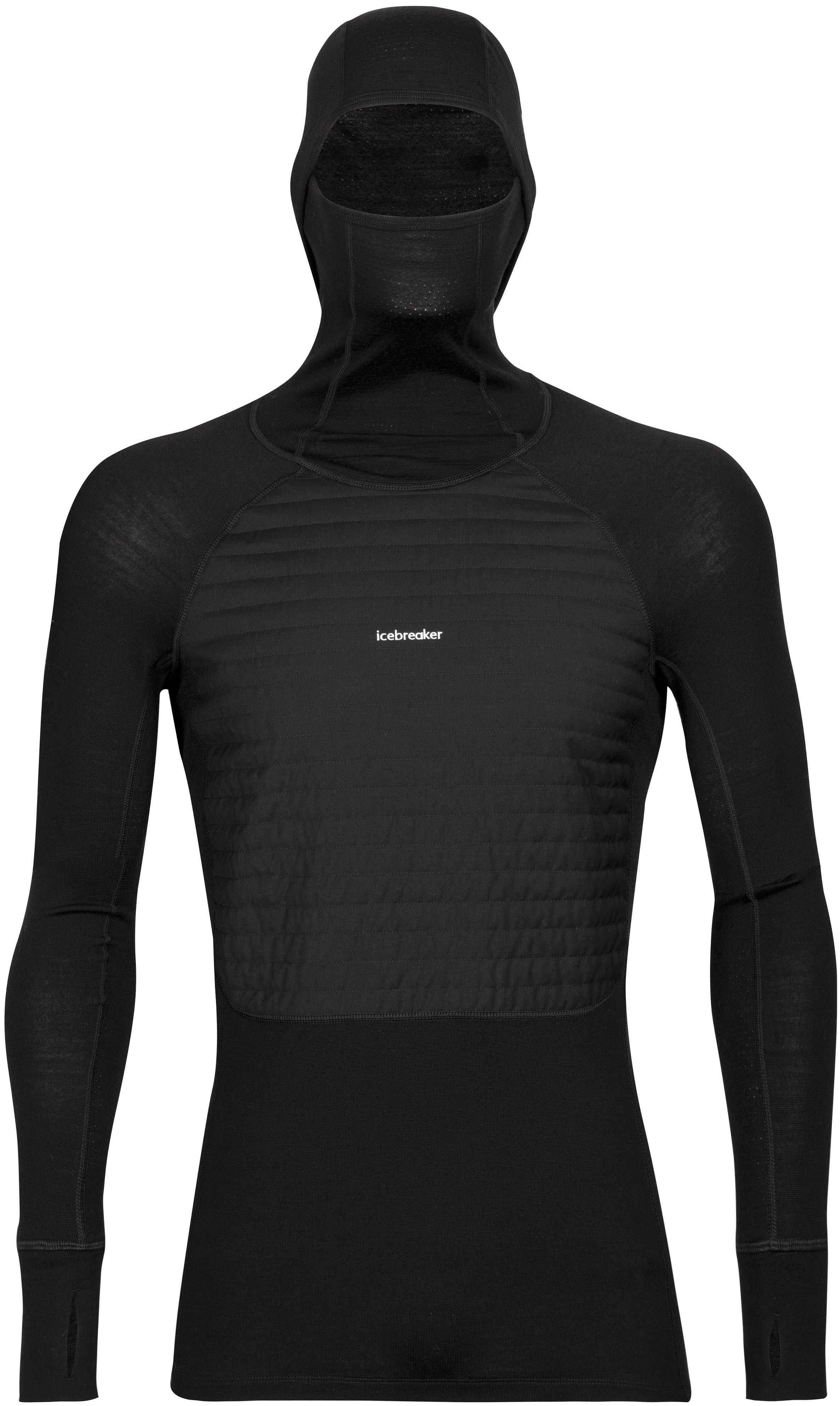 M's ZoneKnit Insulated LS Hoodie Black